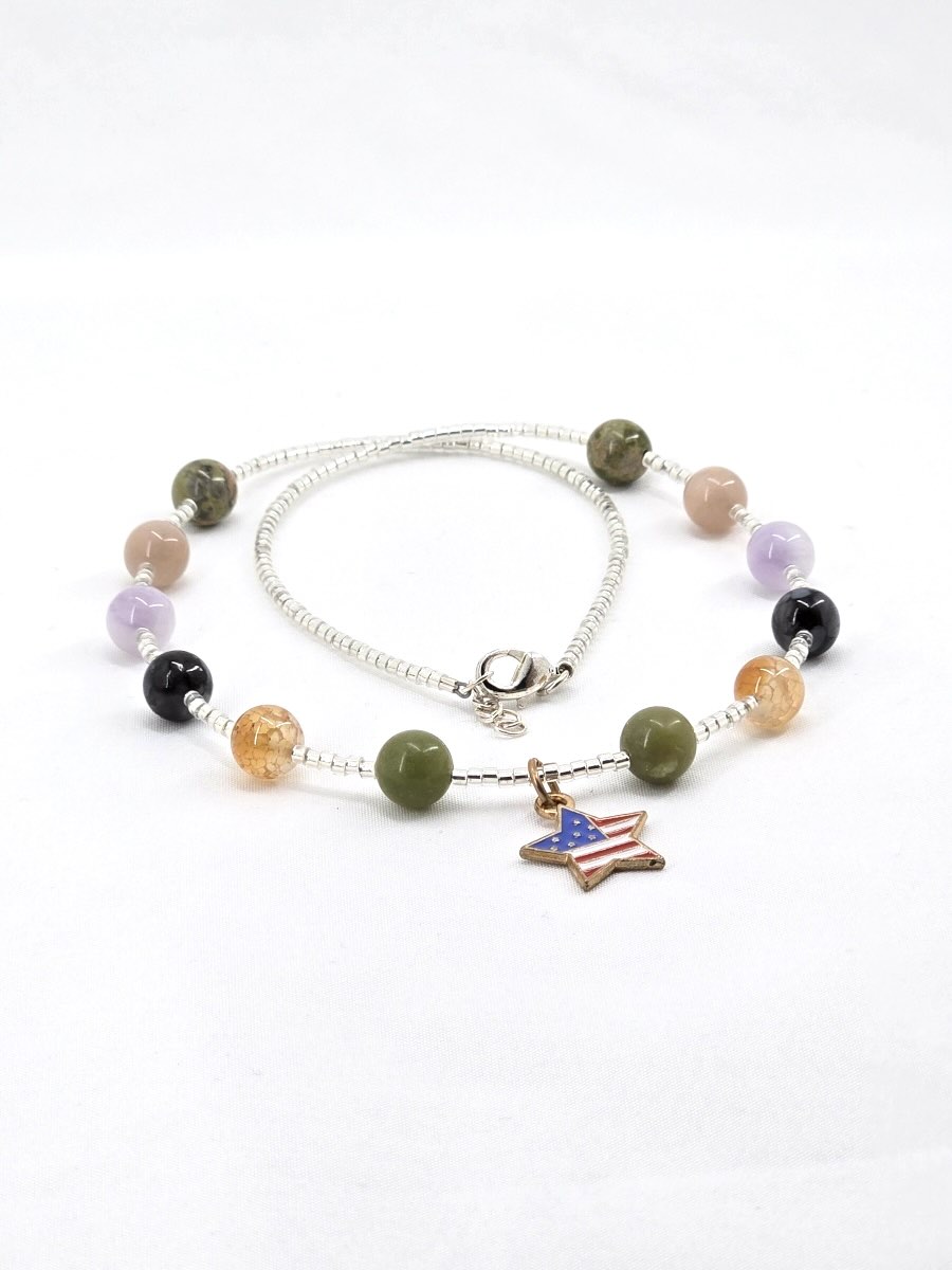 Acrostic Necklace - #308